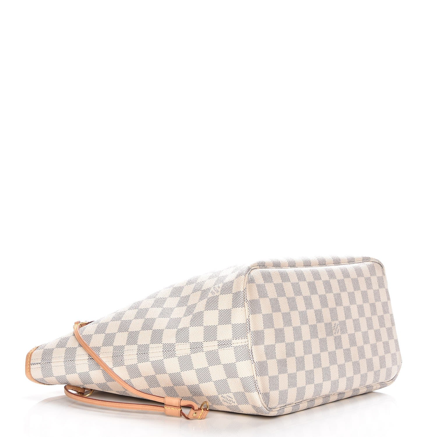 Louis Vuitton Damier Azur Neo Neverfull MM Rose Ballerine 4 of 9