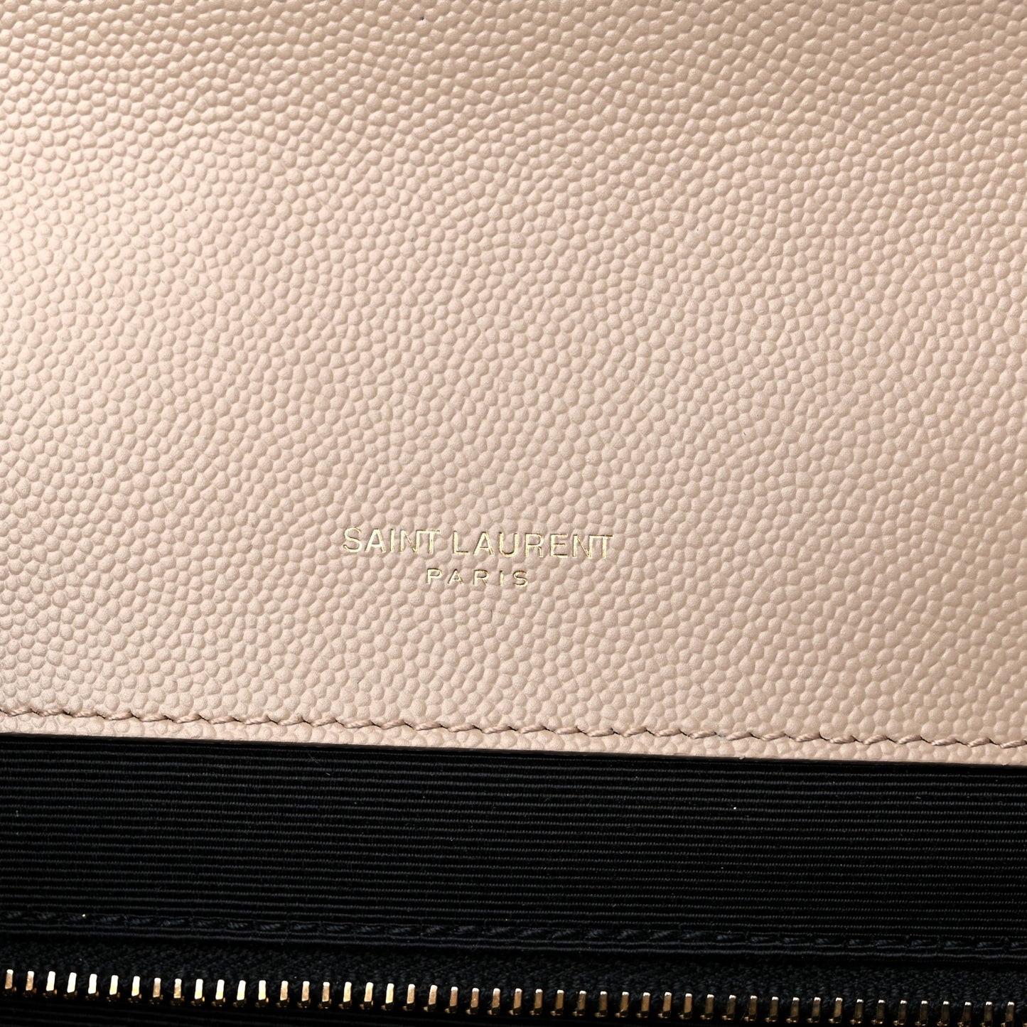 Grain De Poudre Mixed Matelasse Large Triquilt Monogram Satchel Dark Beige