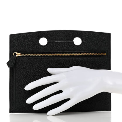 Hermes Togo Backpocket Pouch 25 Black 3 of 7