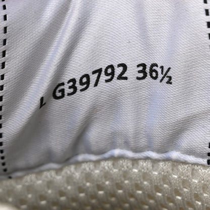 Chanel Fabric Laminated Calfskin Stretch CC Sneakers 36.5 White Gold Silver 9 of 9