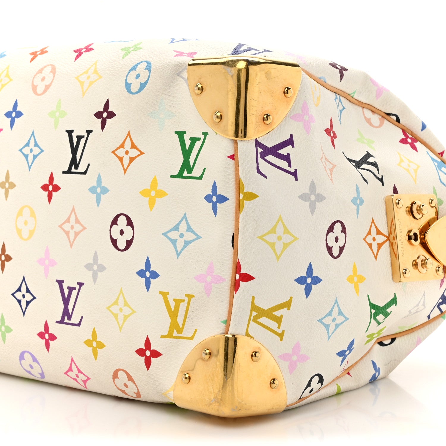Louis Vuitton Monogram Multicolor Speedy 30 White 8 of 14