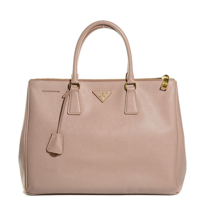 Prada Saffiano Large Galleria Double Zip Tote Cammeo 1 of 11