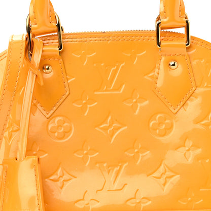 Louis Vuitton Vernis Alma BB Jaune Passion 7 of 13