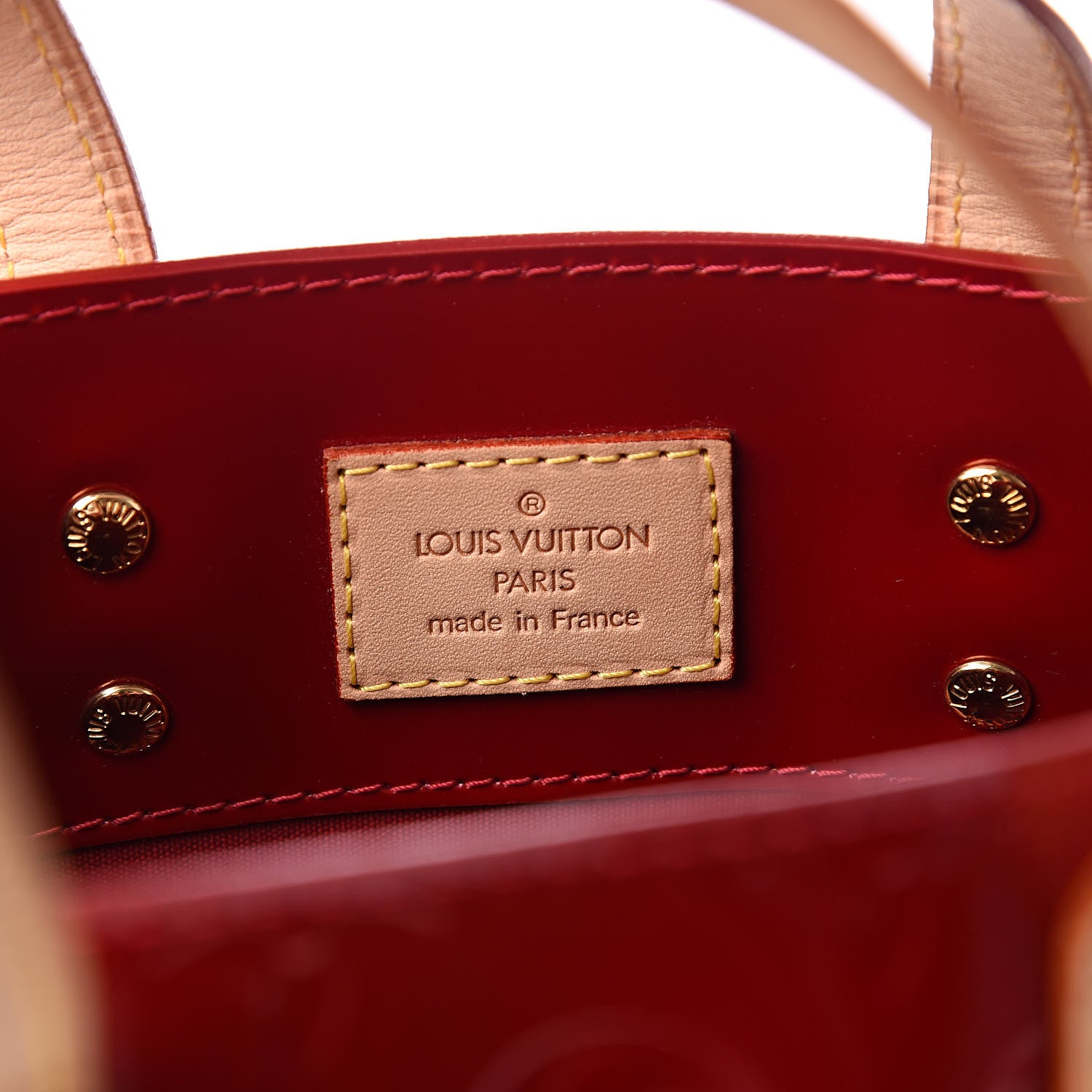 Louis Vuitton Vernis Reade PM Pomme D'Amour 6 of 9