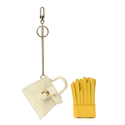 Delvaux Box Calfskin Miniature Namiur Bag Charm 3 of 11