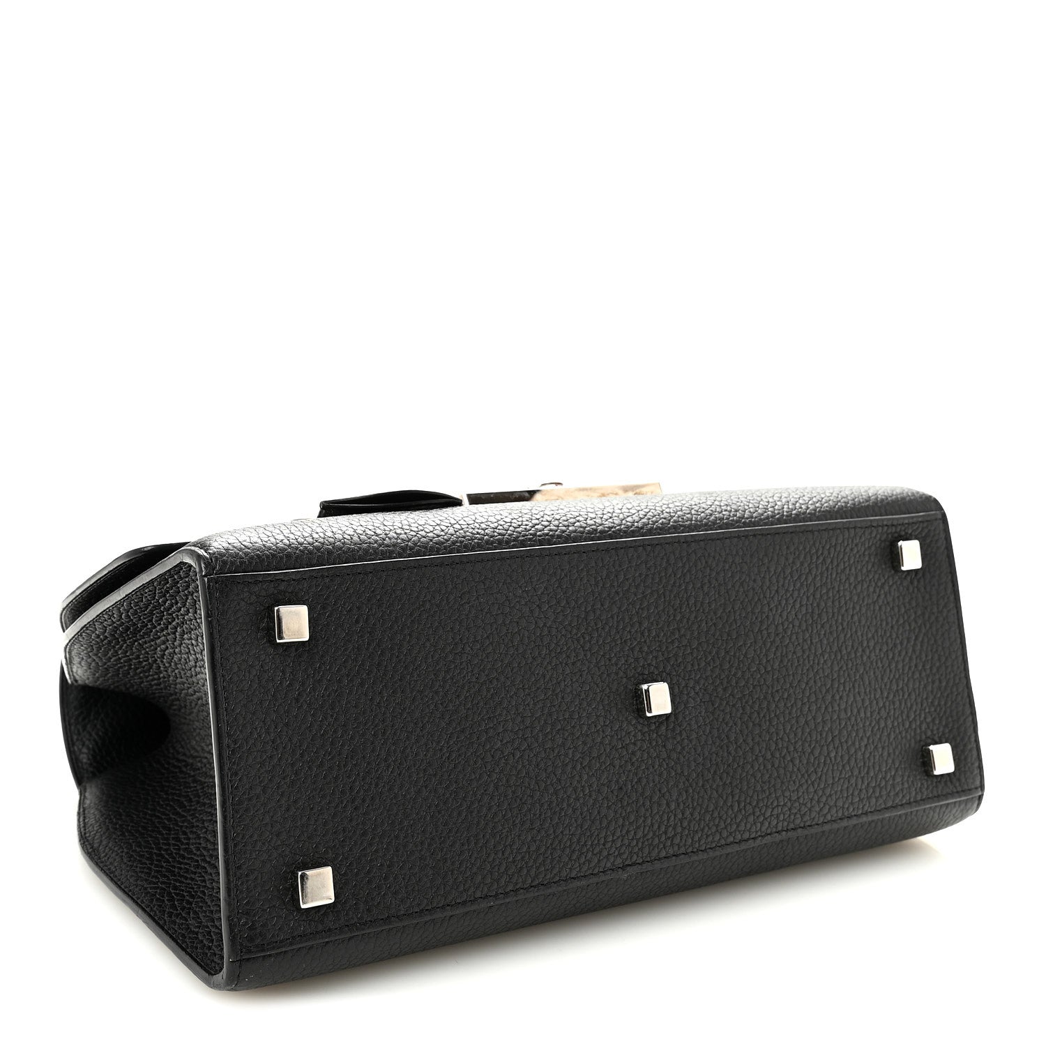 Moynat Taurillon Blush Rejane MM Black 4 of 9
