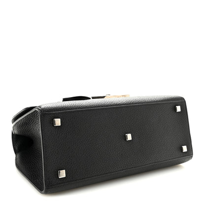 Moynat Taurillon Blush Rejane MM Black 4 of 9