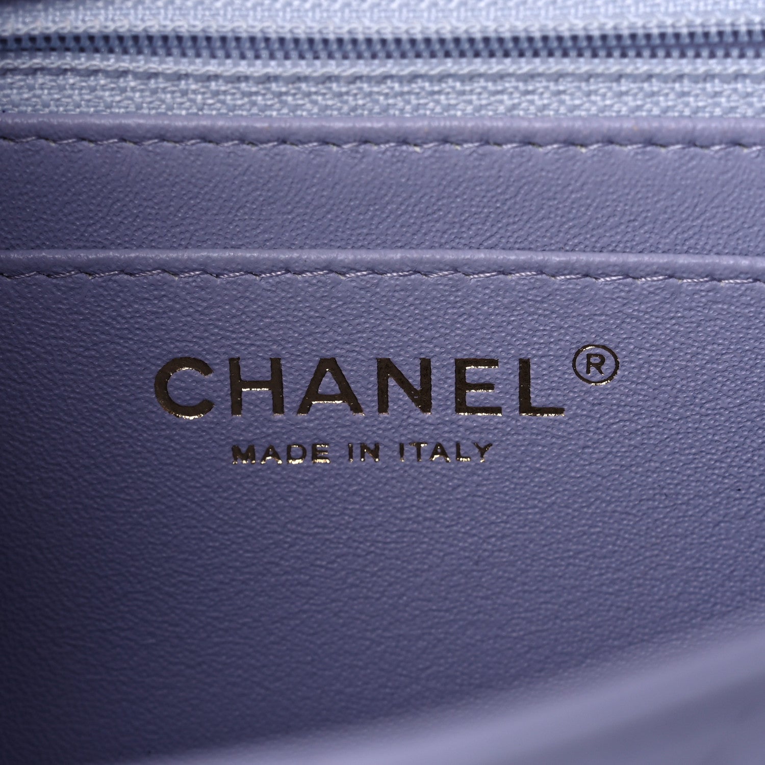 Chanel Lambskin Quilted Mini Rectangular Flap Light Purple 6 of 9