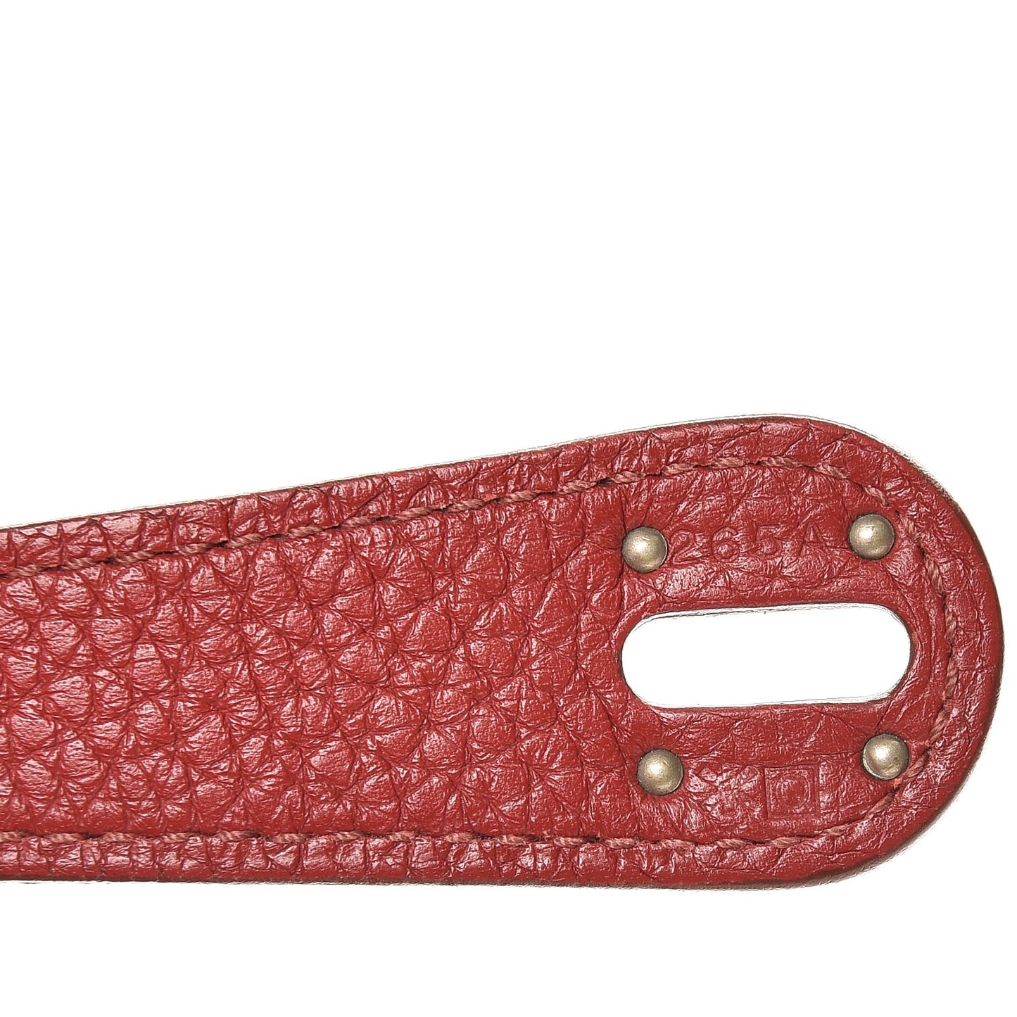 Taurillon Clemence Lindy 34 Rouge Garance