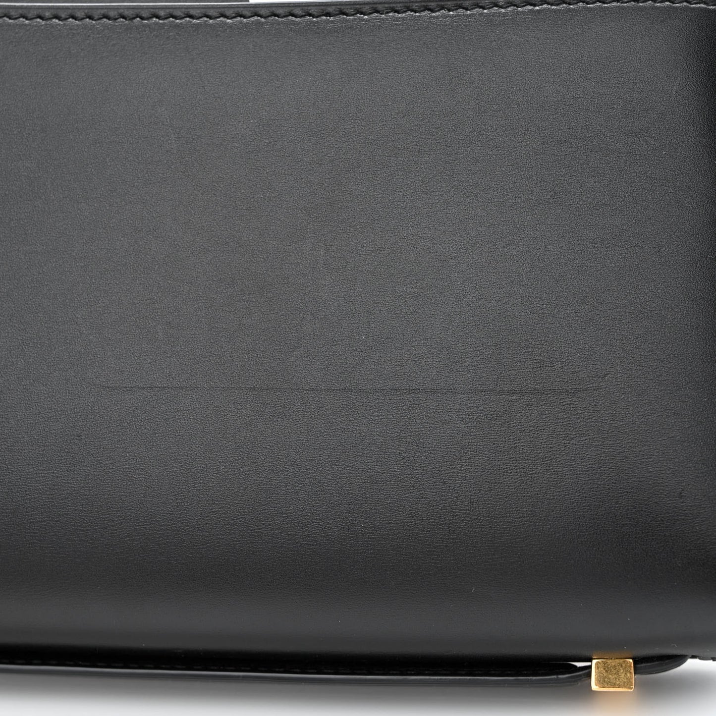 Calfskin Reverse Satchel Black