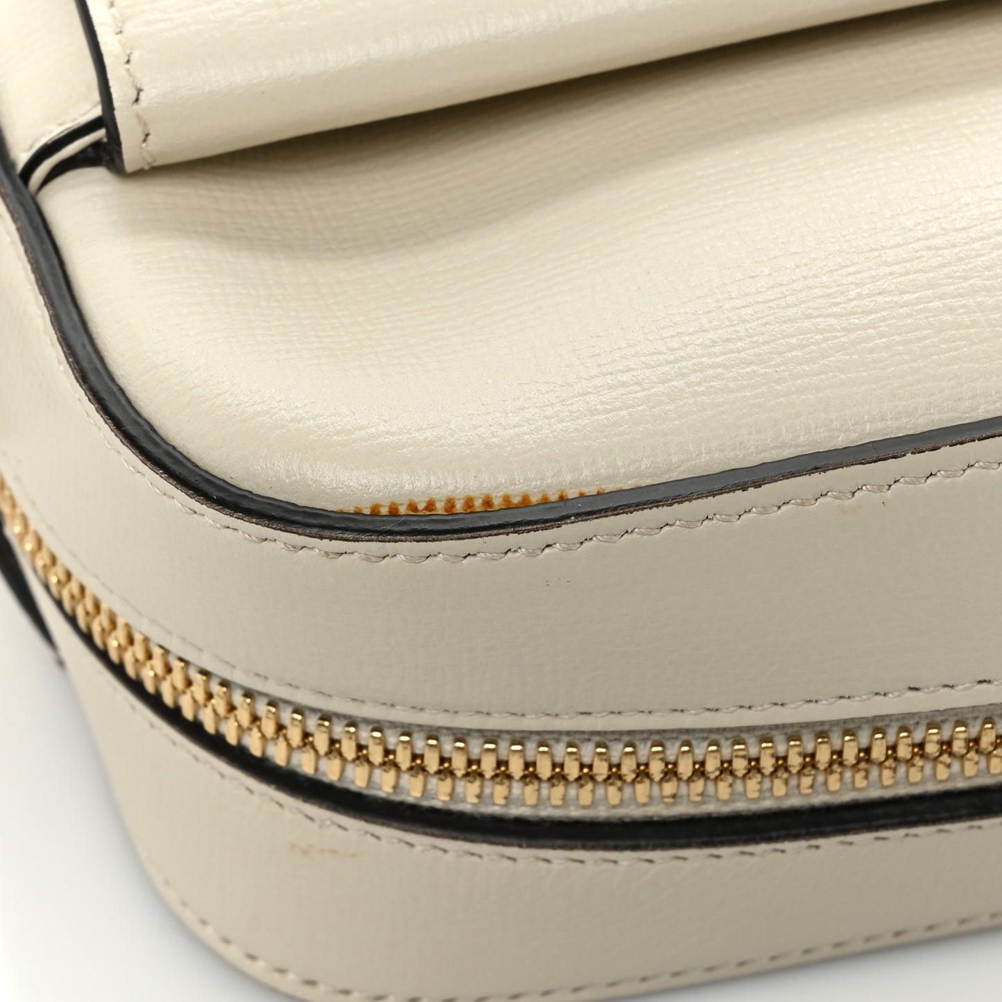 Azalea Calfskin Small Horsebit 1955 Shoulder Bag Mystic White