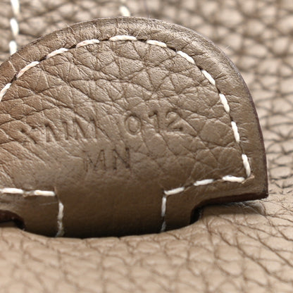 Hermes Taurillon Clemence Evelyne III PM Etoupe 7 of 10