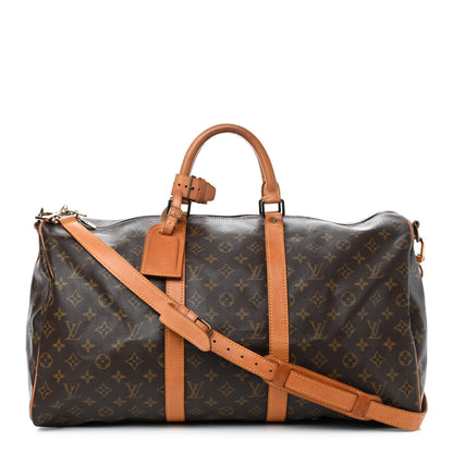 Louis Vuitton Monogram Keepall Bandouliere 50 1 of 20