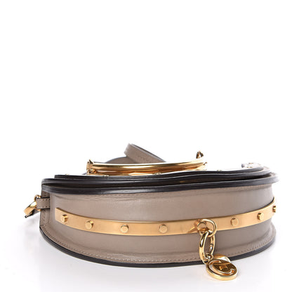 Chloe Calfskin Small Nile Bracelet Minaudiere Bag Motty Grey 4 of 9