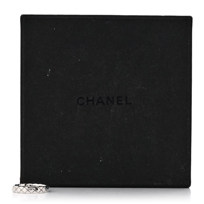 Chanel 18K White Gold Mini Coco Crush Ring 49 4.75 5 of 5