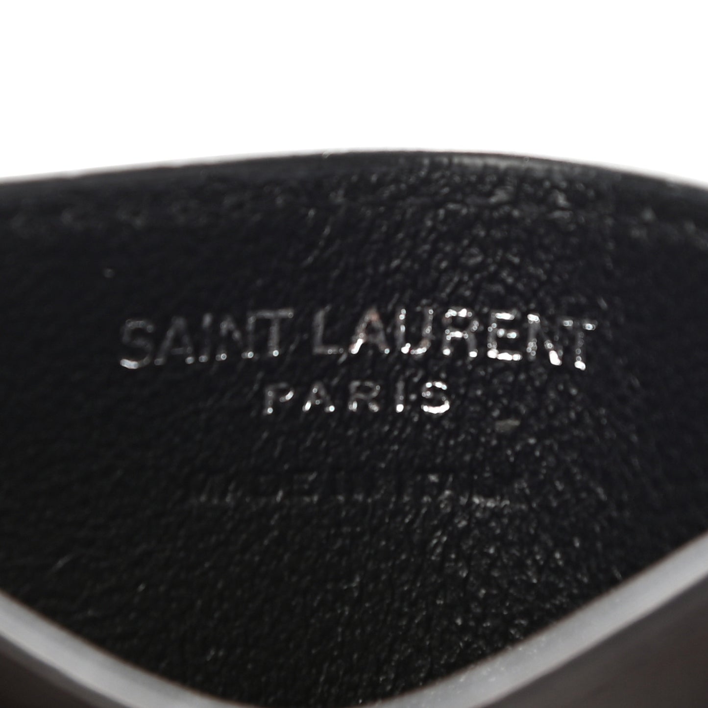 Calfskin Y Quilted Monogram LouLou Credit Card Case Black
