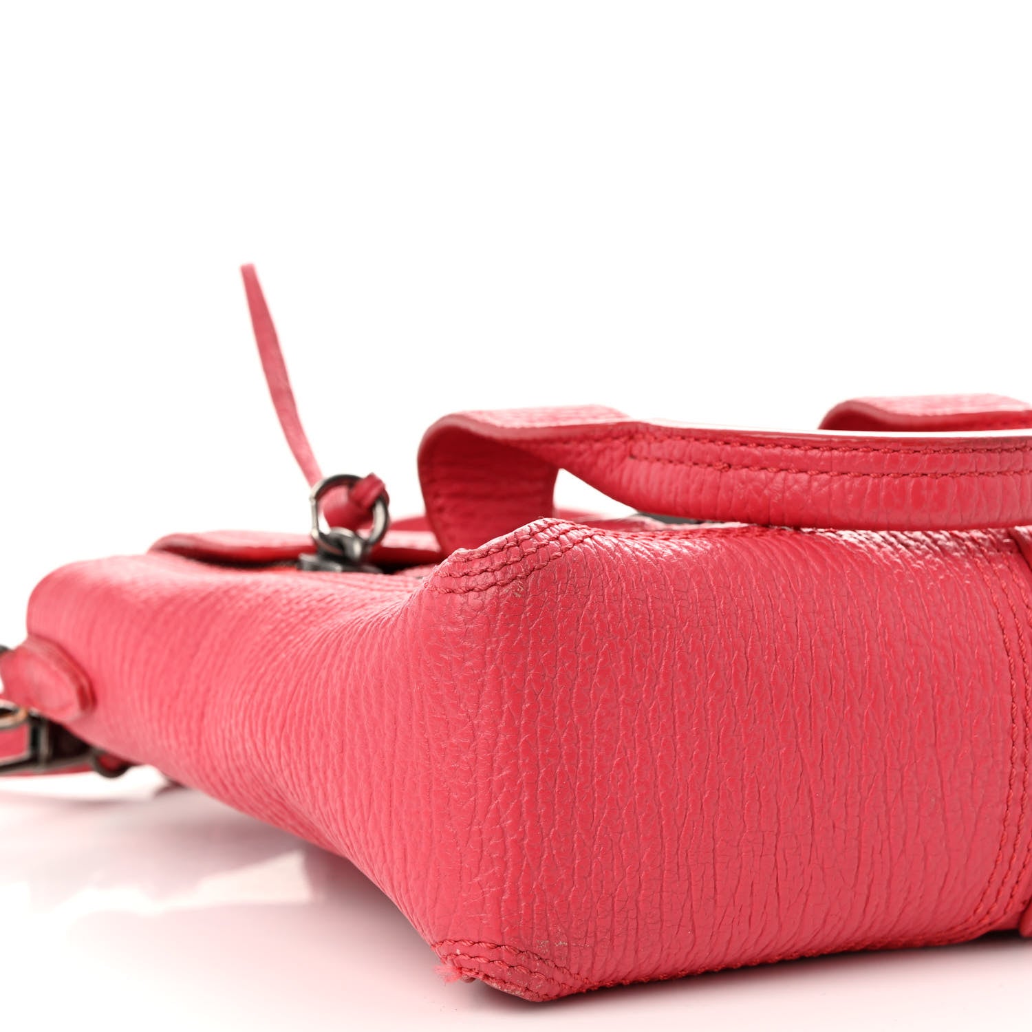 3.1 Phillip Lim Textured Calfskin Mini Pashli Satchel Raspberry 8 of 12