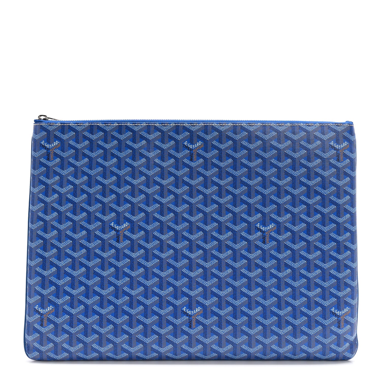 Goyard Goyardine Senat Pochette GM Sky Blue 1 of 10