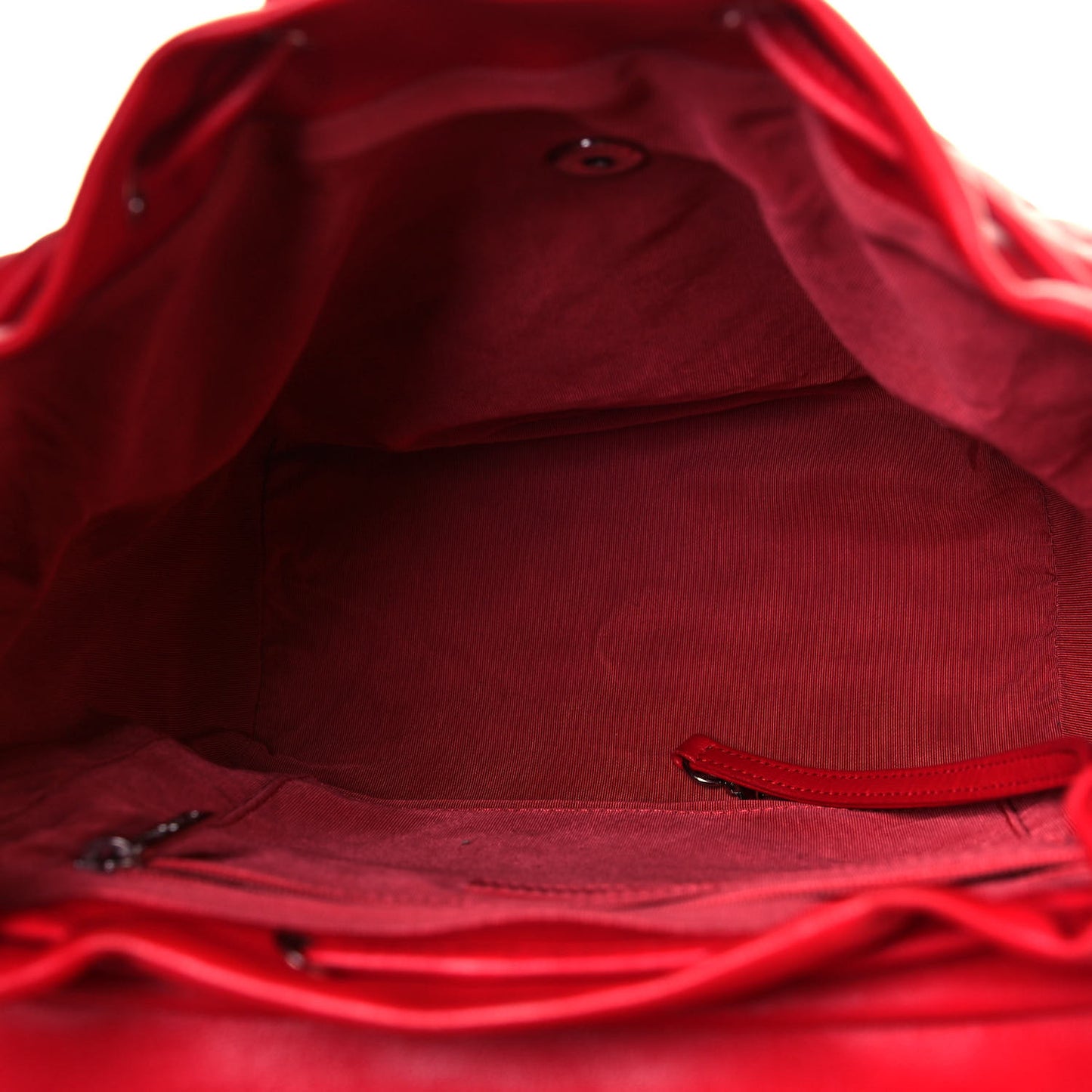 Lambskin Quilted Large Urban Spirit Backpack Red