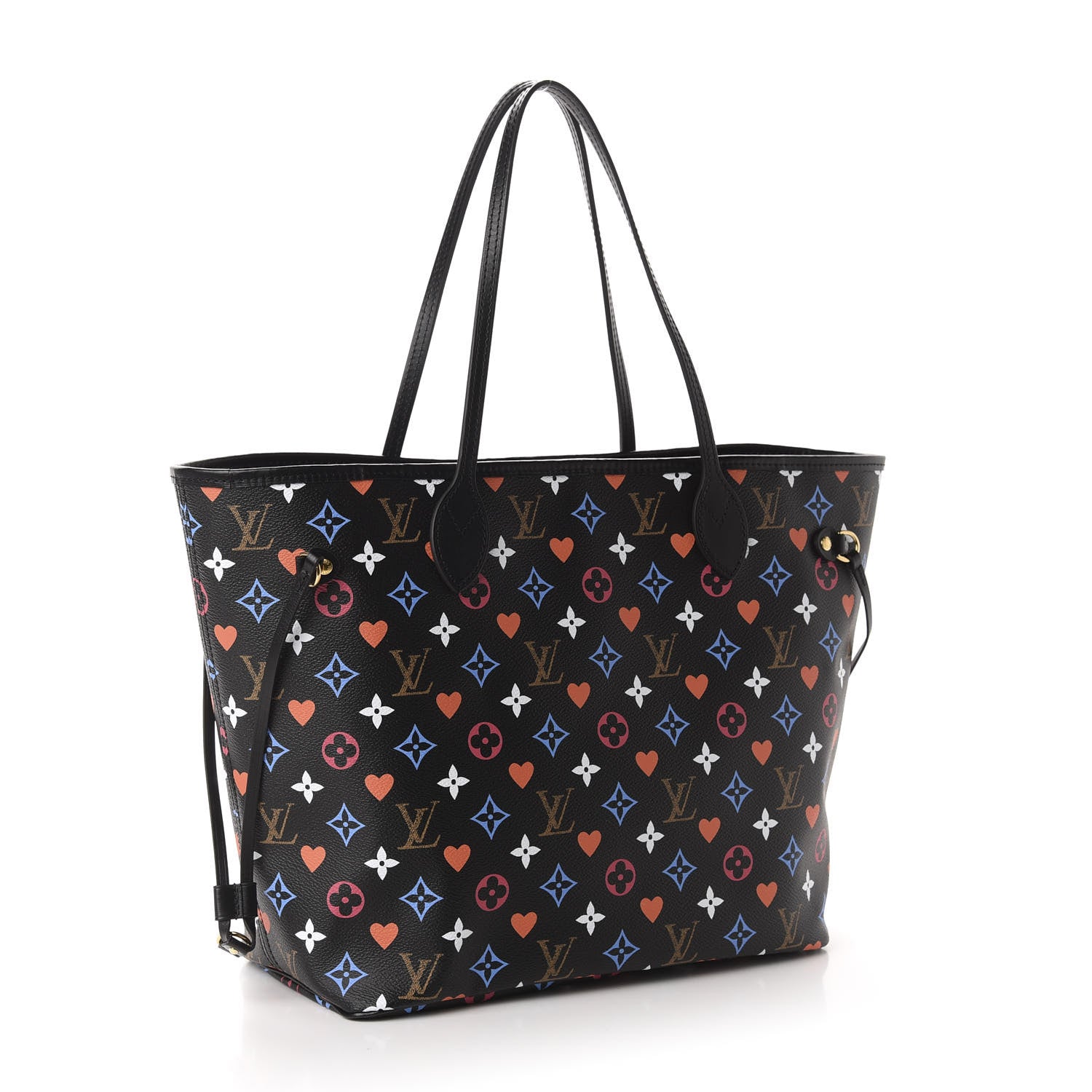 Louis Vuitton Game On Neverfull MM Black 3 of 10
