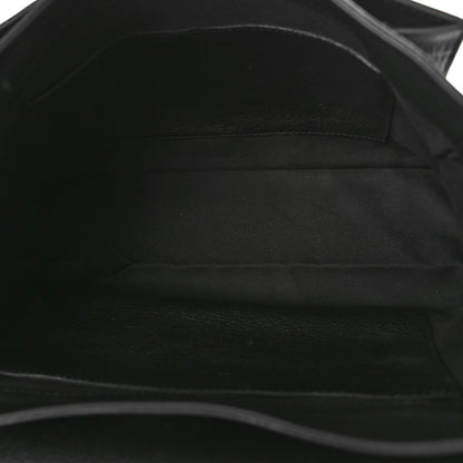 Louis Vuitton Calfskin Lockme MM Black 5 of 13