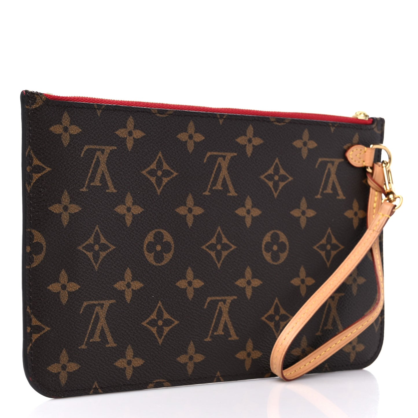 Monogram Neverfull MM GM Pochette Cherry