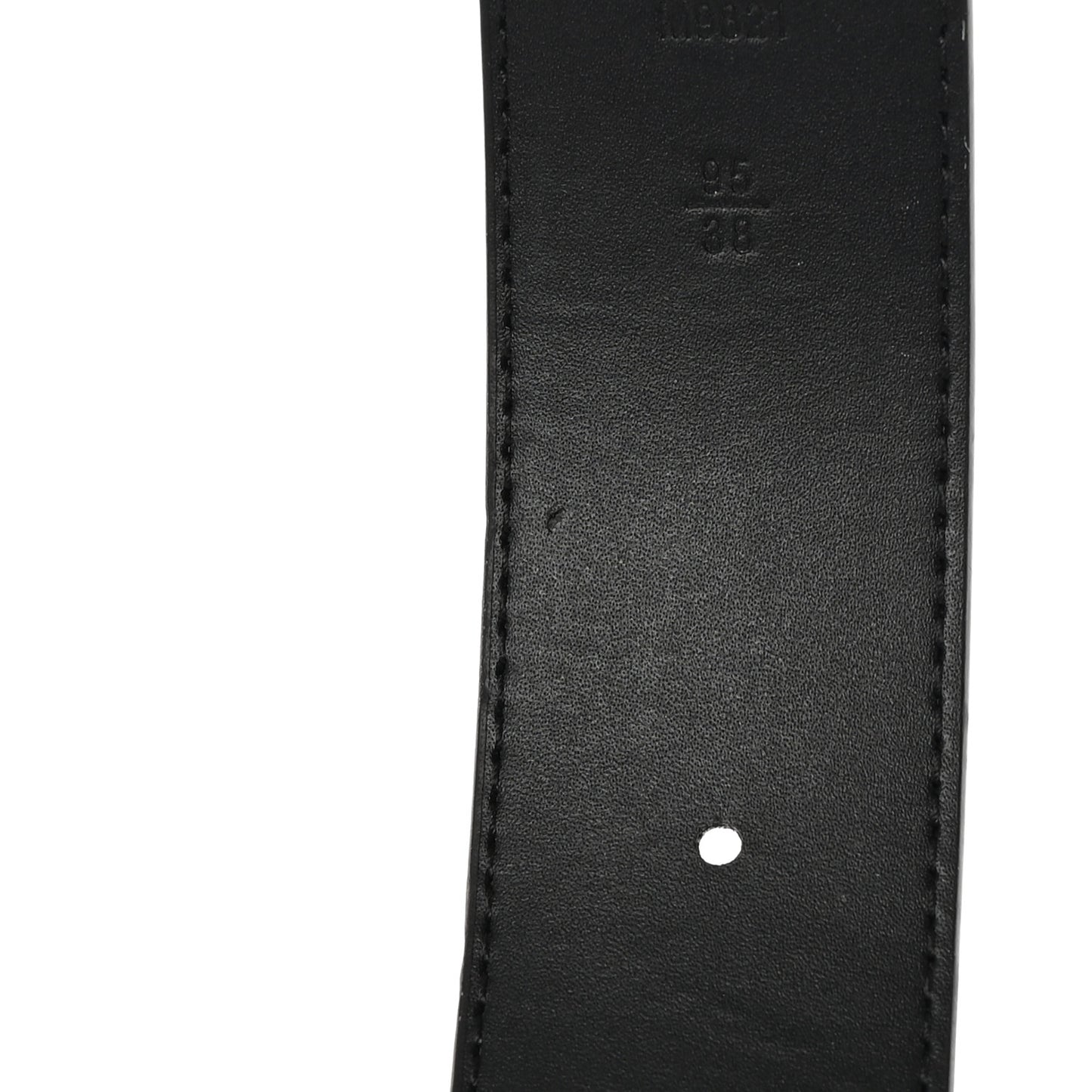 Calfskin Monogram 40mm LV Initiales Reversible Belt 95/38 Black