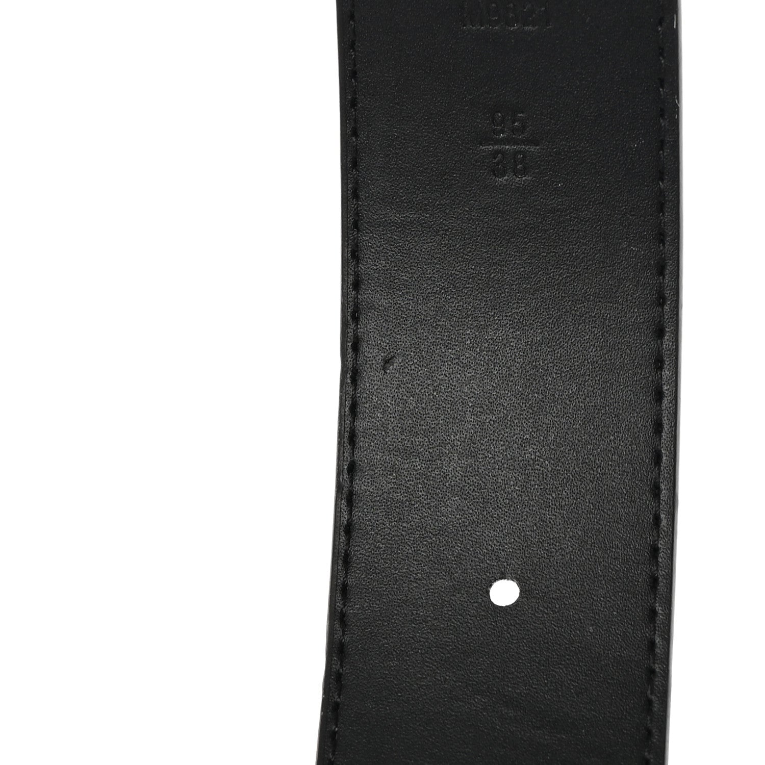 Louis Vuitton Calfskin Monogram 40mm LV Initiales Reversible Belt 95/38 Black 6 of 8