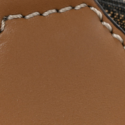 Fendi Recycled Fabric Jacquard Vitello King FF 1974 Baguette Soft Trunk Tobacco Moro Sand 11 of 12