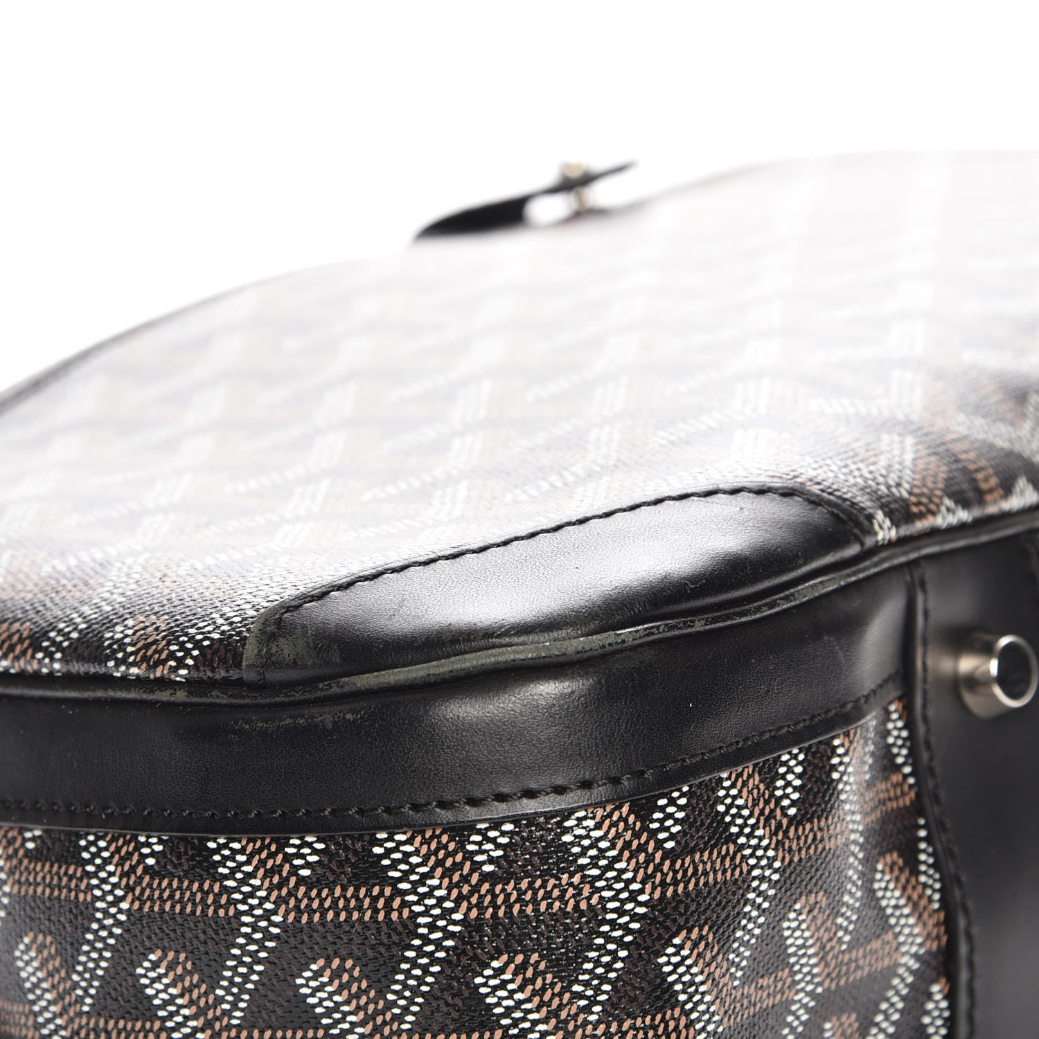 Goyard Goyardine Saint Jeanne GM Bowler Black 9 of 12