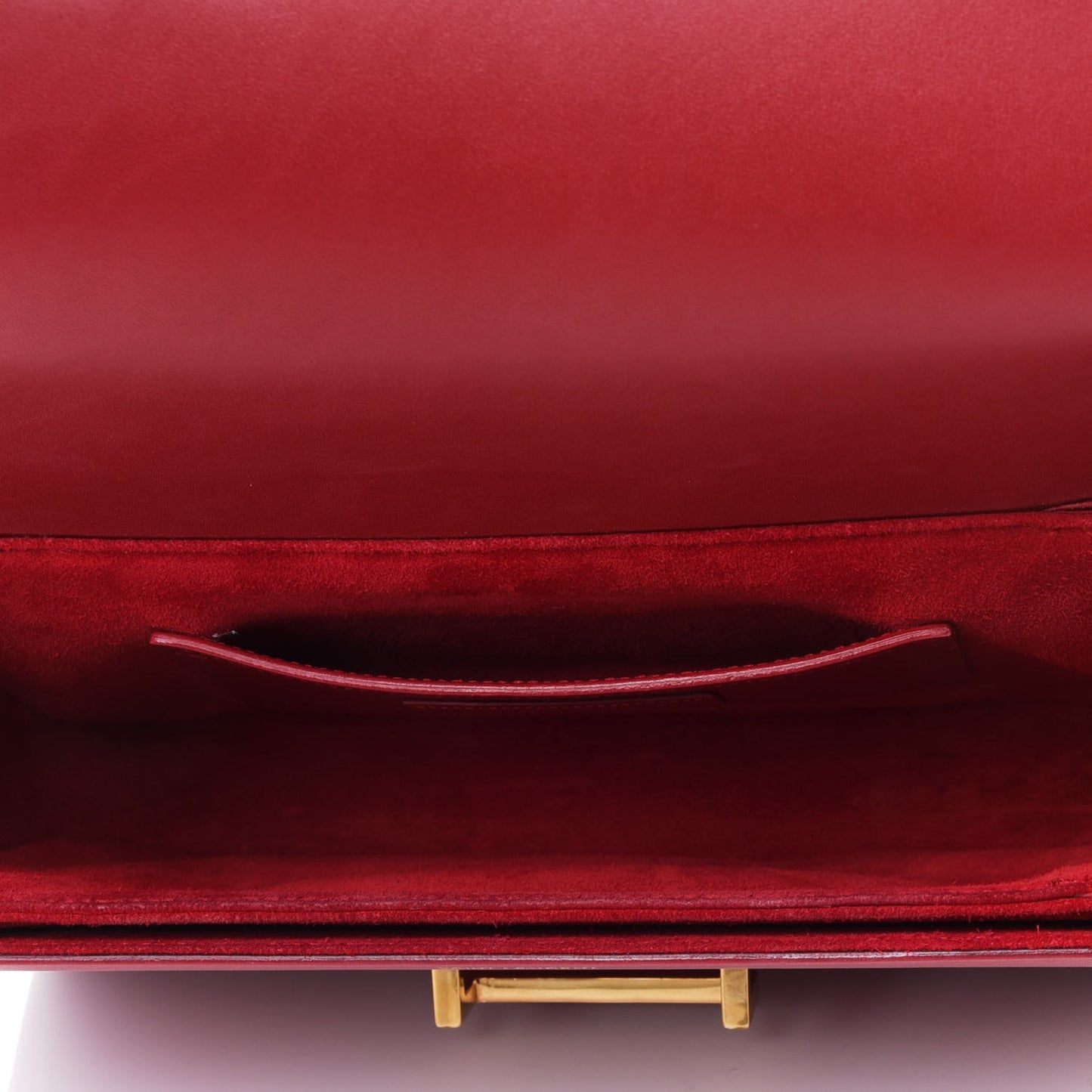 Calfskin Medium Classic Lulu Bag Red