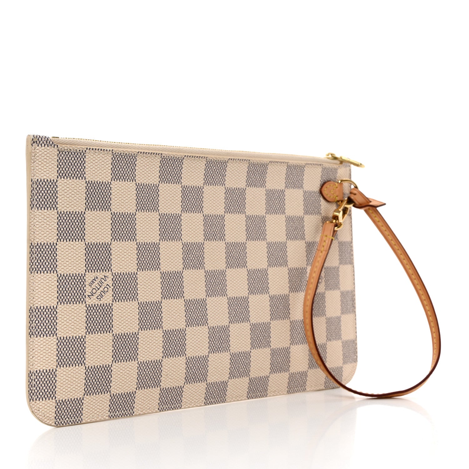 Louis Vuitton Damier Azur Neverfull MM GM Pochette 4 of 8
