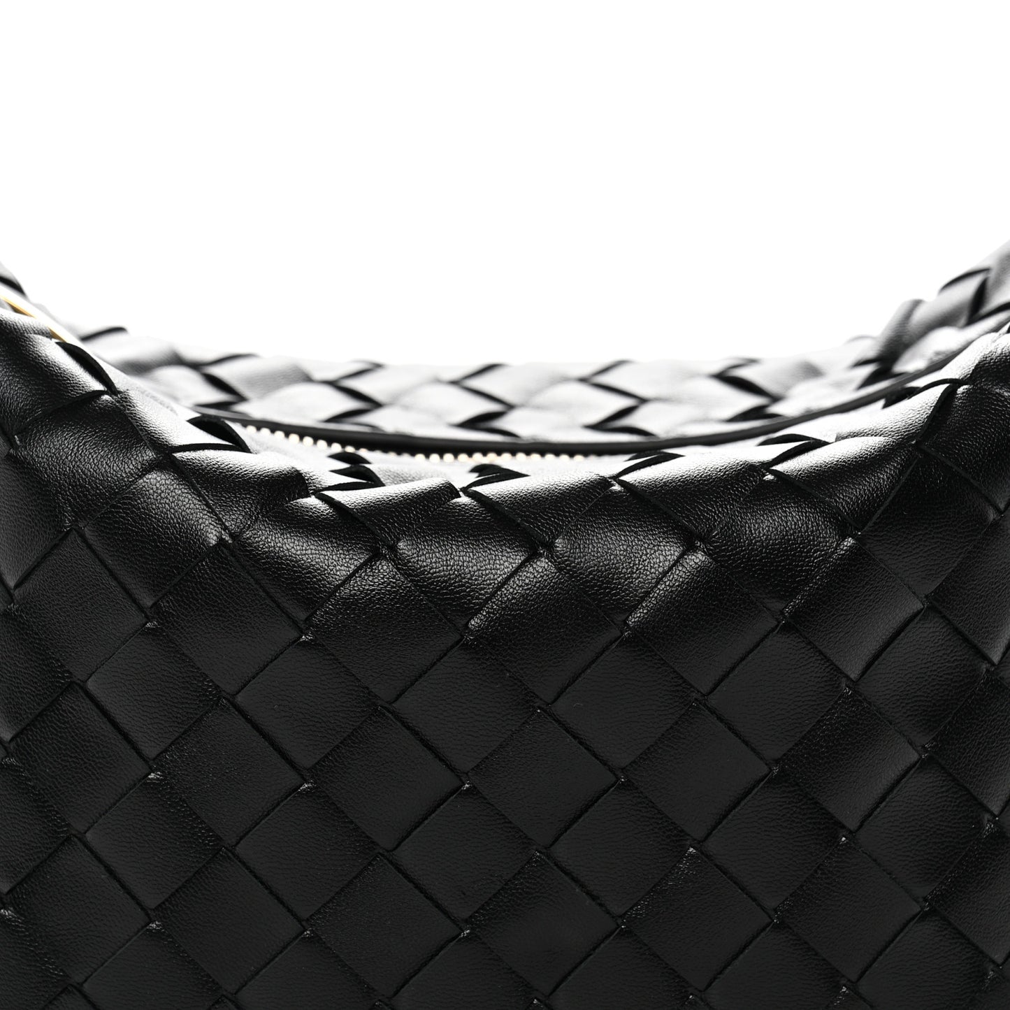 Calfskin Nappa Intrecciato Mini Wallace Black Black