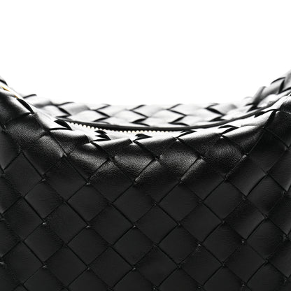 Bottega Veneta Calfskin Nappa Intrecciato Mini Wallace Black Black 8 of 12