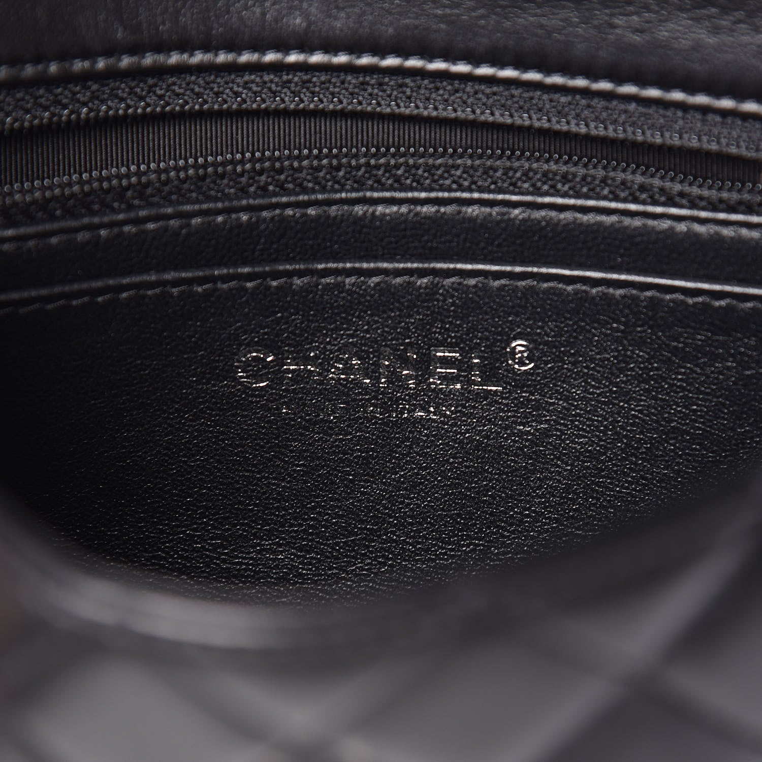 Chanel Lambskin Quilted Mini Rectangular Flap Black 6 of 13
