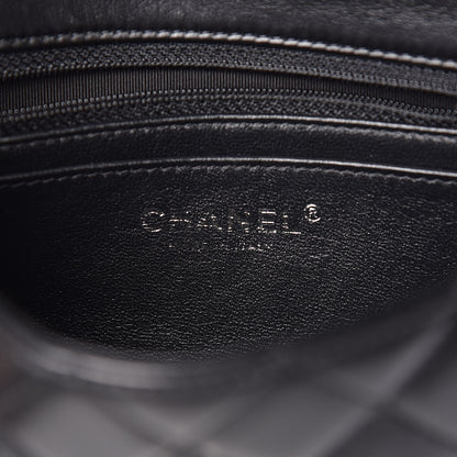 Chanel Lambskin Quilted Mini Rectangular Flap Black 6 of 13