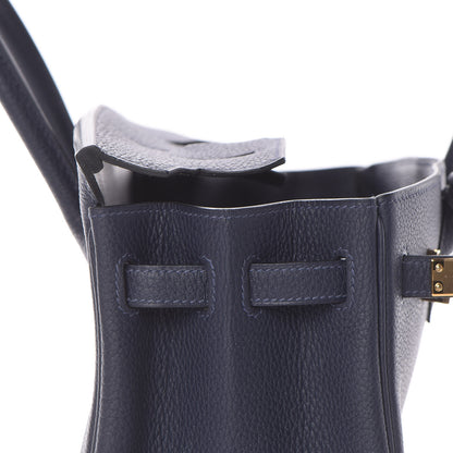 Hermes Togo Birkin 25 Bleu Nuit 29 of 38