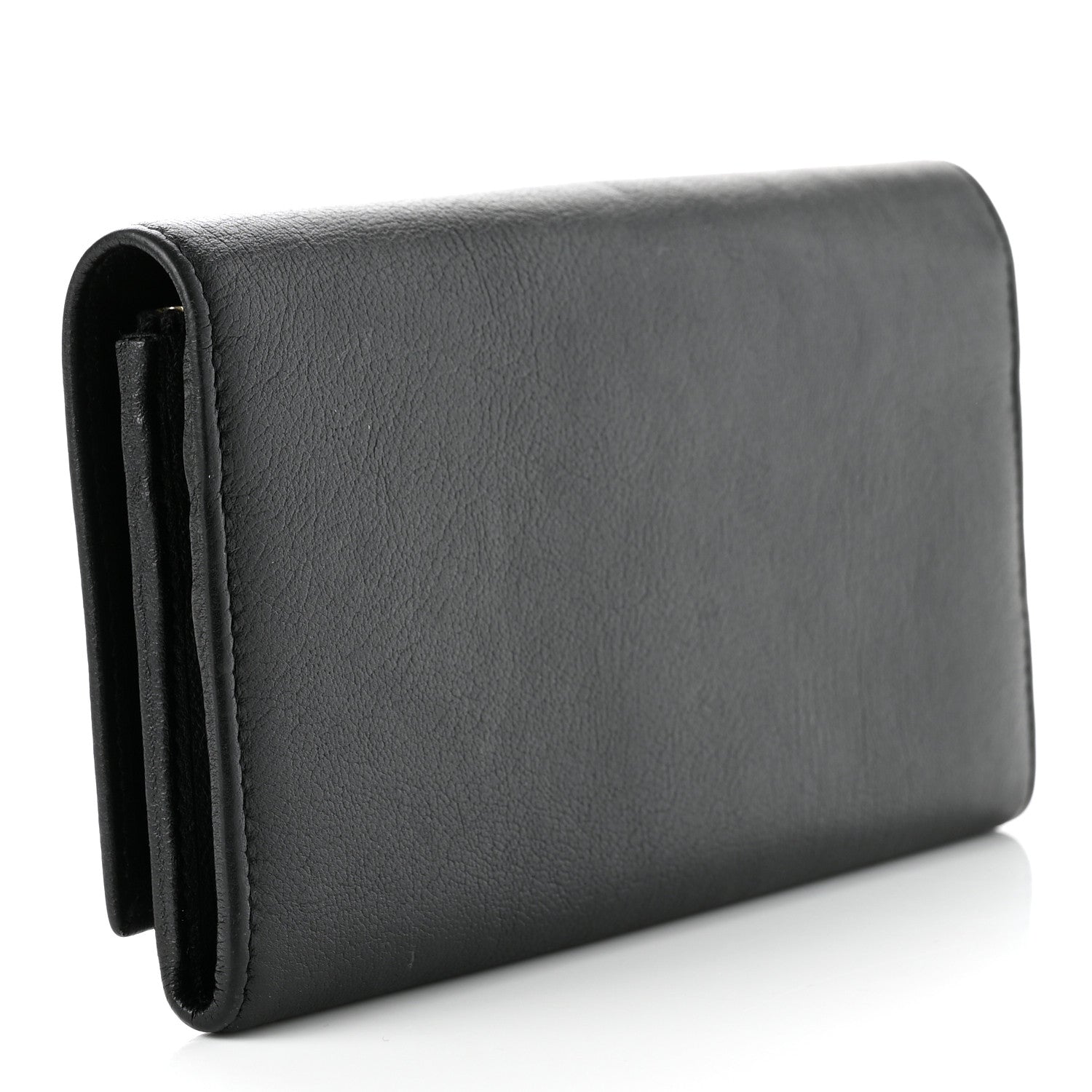 Saint Laurent Chevre Belle De Jour Flap Wallet Black 4 of 8