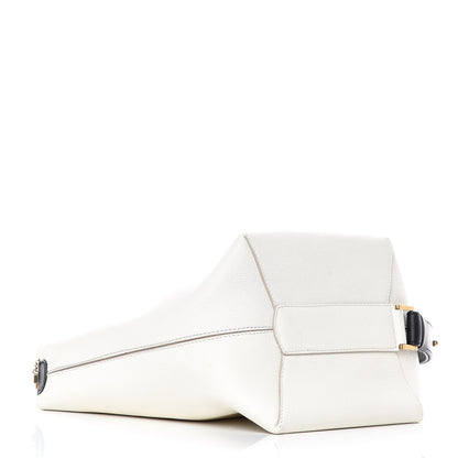 Givenchy Grained Calfskin Medium GV Bucket Bag White 4 of 8