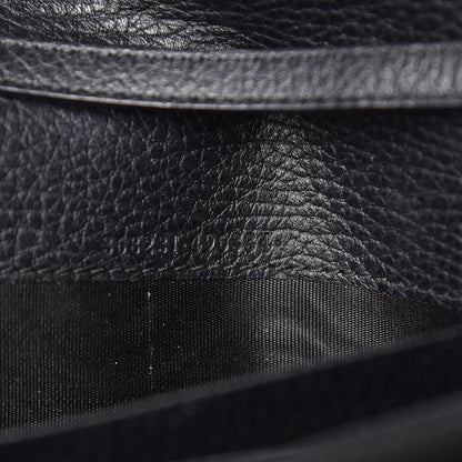 Gucci Dollar Calfskin Mini Swing Wallet Bag Black 7 of 11