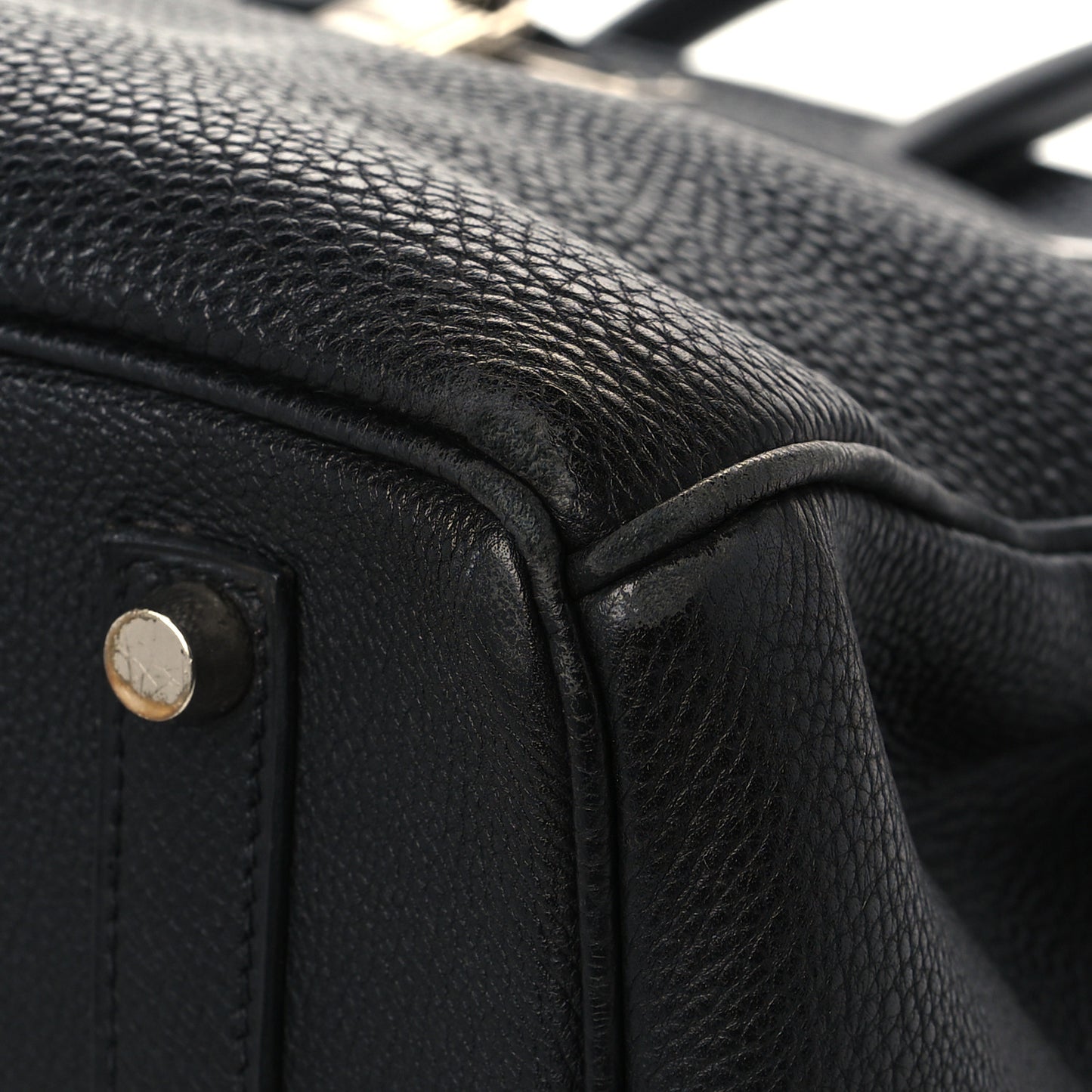 Taurillon Clemence Birkin 35 Black