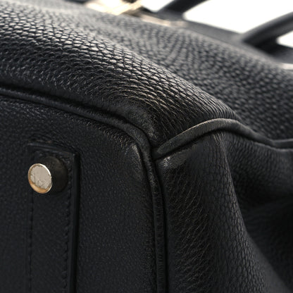 Hermes Taurillon Clemence Birkin 35 Black 17 of 22