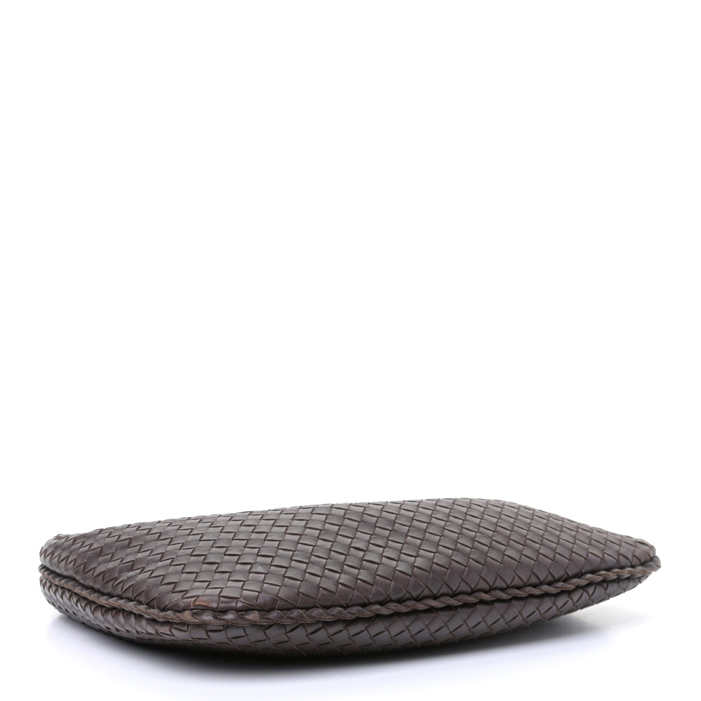 Nappa Intrecciato Medium Veneta Hobo Ebano