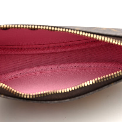 Louis Vuitton Monogram 2022 Christmas Animation Paris Mini Pochette Accessories Pink 5 of 9