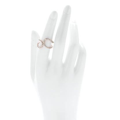 Parker & West by FASHIONPHILE 18K Rose Gold Diamond 1.00ctw Double Loop Ring 52 6 2 of 10