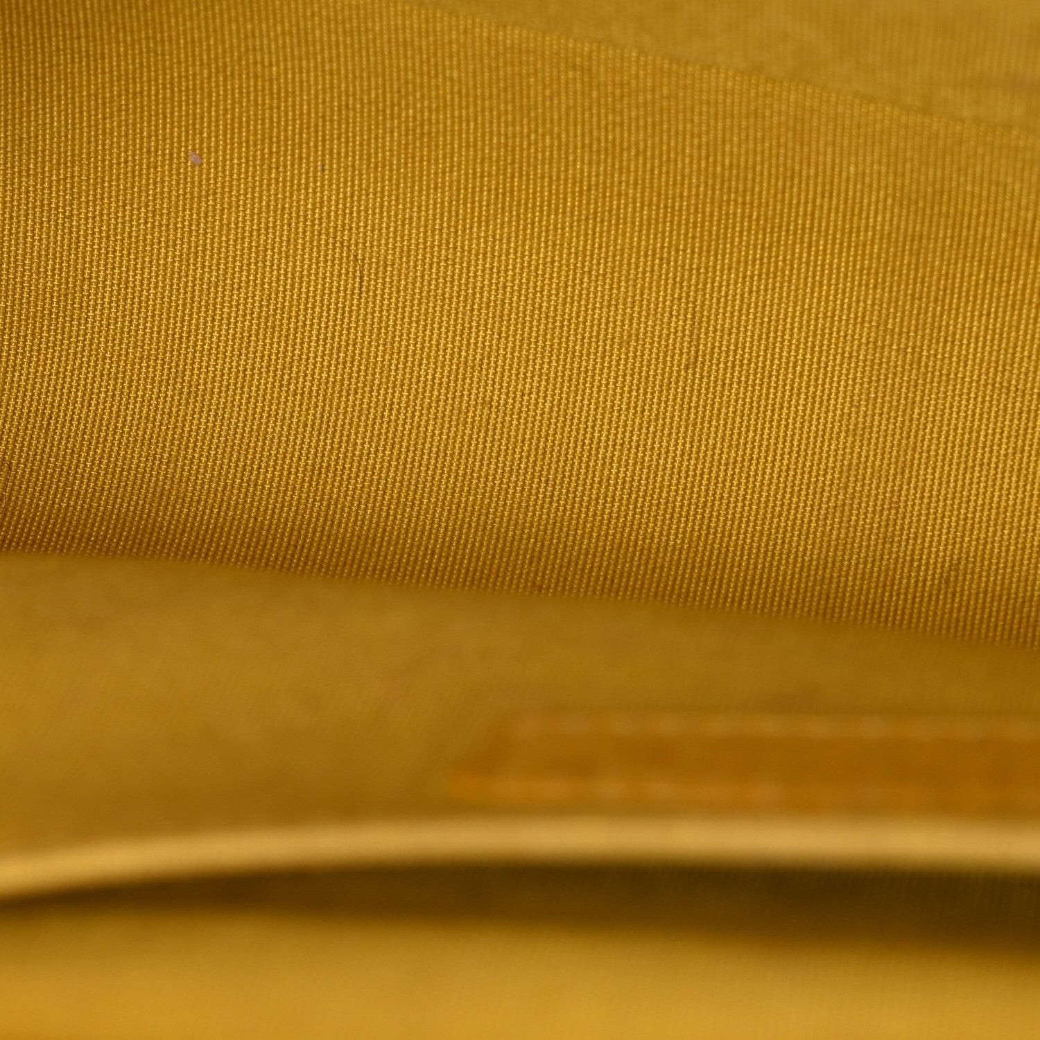 Chanel Calfskin Chevron Embroidered Medium Flap Yellow 27 of 27