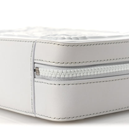 Louis Vuitton Calfskin LV Ornament Soft Trunk Optic White 9 of 10