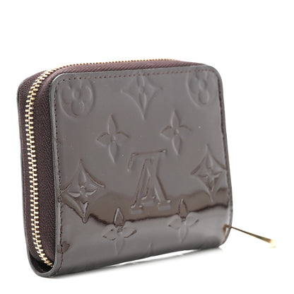 Louis Vuitton Vernis Zippy Coin Purse Wallet Amarante 3 of 7