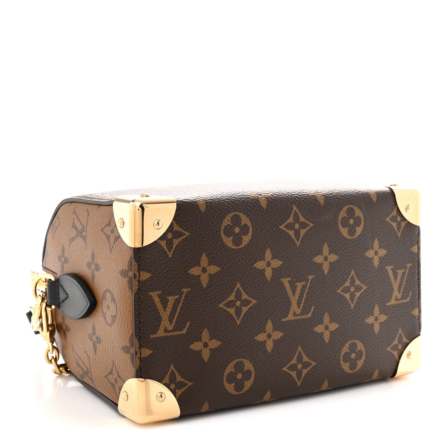 Louis Vuitton Reverse Monogram Speedy Trunk 20 4 of 9