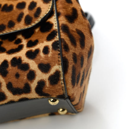 Dolce & Gabbana Calf Hair Leopard Print Large Miss Sicily Satchel Naturale 12 of 13
